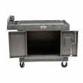 Utility Carts | JET JT1-127 Resin Cart 141016 with LOCK-N-LOAD Security System Kit image number 9