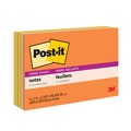 Office & Office Supplies | Post-it Notes Super Sticky 6445-SSP 6 in. x 4 in. Meeting Notes - Energy Boost Collection Colors (8/Pack) image number 0
