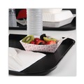  | Boardwalk BWK30LAG100 1 lbs. Capacity Paper Food Baskets - Red/White (1000/Carton) image number 6