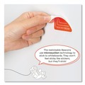 Office Accessories | Rocketbook BEA-B4-K Beacons Smart Stickers for Whiteboards, Reusable Triangles, 2.5-in x 2.5-in, Fluorescent Orange, 4/Pack image number 3