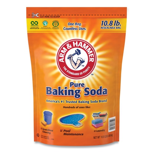 Office Jansan | Arm & Hammer 3320000341 10.8 lbs. Resealable Bag Baking Soda image number 0