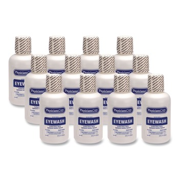 PhysiciansCare by First Aid Only 16 oz Bottle Eye Wash (12/Carton)
