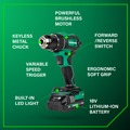  | Metabo HPT DS18DEXM 18V MultiVolt Brushless Lithium-Ion Cordless Drill Driver Kit with 2 Batteries (2 Ah) image number 5