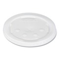 Cups and Lids | SOLO L28BNR Polystyrene Plastic Flat Straw-Slot Cold Cup Lids Fits 28 oz Cups - Translucent (960/Carton) image number 3