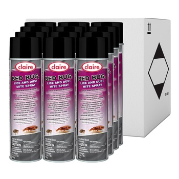 Claire 16 oz. Aerosol Spray Bed Bug Killer (12/Carton)