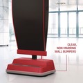 Vacuums | Hoover Commercial CH50300 Task Vac Soft Bag Lightweight Upright with 12 in. Cleaning Path - Black/Red image number 8
