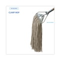 Just Launched | Boardwalk BWKCM20032 4-Ply 32 oz. Cut-End Band Cotton Mop Head - White (12/Carton) image number 4