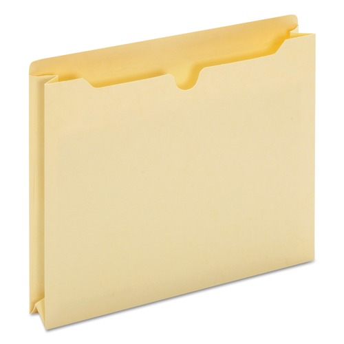 Office Jansan | Universal UNV76300T Straight Tab Letter Size Economical File Jackets - Manila (50/Box) image number 0