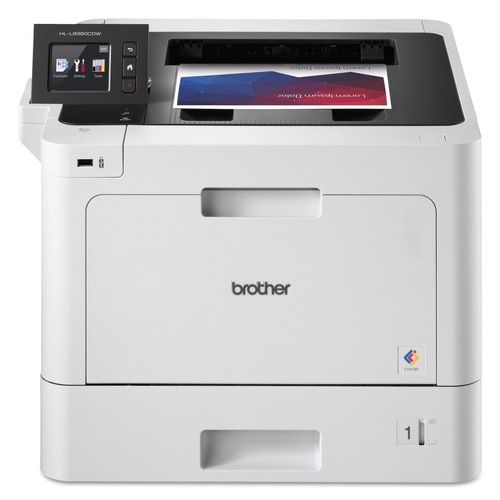 Office Printers | Brother HLL8360CDW HLL8360CDW Business Color Laser Printer with Duplex Printing and Wireless Networking image number 0