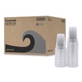  | Boardwalk BWKPET9 9 oz. PET Plastic Cold Cups - Clear (1000/Carton) image number 2