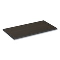  | Alera ALETT4824EW 47.63 in. W x 23.63 in. D Rectangular Reversible Laminate Table Top - Espresso/Walnut image number 4