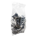  | Universal UNV10220VP Binder Clips in Zip-Seal Bag - Large, Black/Silver (36/Pack) image number 4