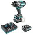 Impact Wrenches | Makita GWT02D 40V MAX XGT Brushless Lithium-Ion 1/2 in. Square Drive Cordless 4‑Speed High‑Torque Impact Wrench Kit with Friction Ring Anvil (2.5 Ah) image number 0
