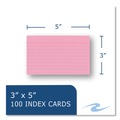 Flash Cards | Roaring Spring 83369 3 in. x 5 in. Colored Index Cards - Assorted Colors (36 Packs/Carton) image number 4