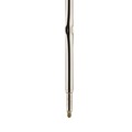 Pens | Zebra 89112 Fine 0.8 mm F-Series Conical Tip Ballpoint Stainless Steel Pen Refill - Black Ink (2/Pack) image number 3