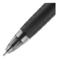 Pens | uni-ball 1736098 Signo 207 Medium 0.7 millimeter Retractable Needle Point Gel Pen - Blue Ink/Clear/Black/Blue Barrel (1-Dozen) image number 6