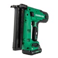 Crown Staplers | Metabo HPT N1804DBM 18V MultiVolt Lithium-Ion 1-1/2-Inch Cordless Narrow Crown Stapler Kit (2.0 Ah) image number 1