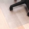 Office Jansan | Floortex NRCMFLBS0004 46 in. x 60 in. Ecotex Marlon BioPlus Rectangular Polycarbonate Chair Mat for Hard Floors - Clear image number 7