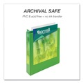 Binders & Binding Supplies | Samsill MP286578 Earth's Choice Plant-Based 11 in. x 8.5 in. 1.5 in. Capacity 3 Rings Economy Round Ring View Binders - Lime (2/Pack) image number 1