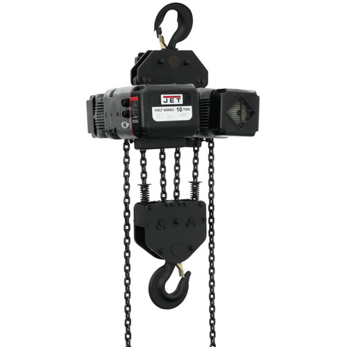 JET VOLT-1000-13P-20 10 Ton 1-Phase/3-Phase 230V Electric Chain Hoist with 20 ft. Lift image number 0