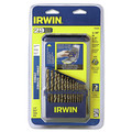 Drill Driver Bits | Irwin 3018002 29 Piece Cobalt M-35 Metal Index Drill Bit Set image number 1
