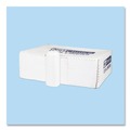 Trash Bags | Inteplast Group S404812N 45 gal. 12 microns 40 in. x 48 in. High-Density Interleaved Commercial Can Liners - Clear (25 Bags/Roll, 10 Rolls/Carton) image number 3