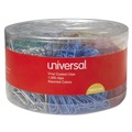 Office Jansan | Universal UNV21000 Plastic-Coated Paper Clips - Small No.1 Assorted Colors (1000/Pack) image number 1