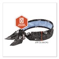 Cooling Gear | Ergodyne 12569 Chill-Its 6700CT One Size Fits Most Cooling Bandana PVA Tie Headband - Skulls image number 6