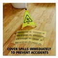 Safety Equipment | Rubbermaid Commercial FG425400YEL 16.5 in. x 14 in. 12 oz. Over-The-Spill Pad Tablet (22/Pack) image number 4