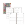 Bulk Savings Pricing 2 | Blue Sky 140088 8 in. x 5 in. 12-Month (Jan to Dec): 2026 Sophie Frosted Weekly/Monthly Planner - Floral Artwork, Multicolor Cover image number 0