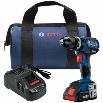 HAMMER DRILLS | Bosch GSB18V-535CB15 18V EC Brushless Lithium-Ion Connected-Ready 1/2 in. Cordless Hammer Drill Driver with CORE18V 4 Ah Compact Battery