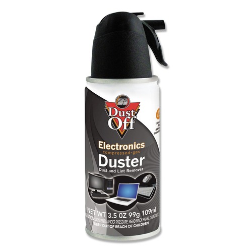 Office Jansan | Dust-Off DPSJC 3.5 oz. Can Disposable Compressed Air Duster image number 0