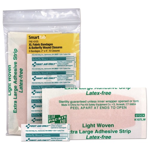 First Aid Kits | First Aid Only FAE-6105 Bandages Refill for SmartCompliance General Business Cabinet (16/Kit) image number 0