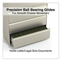  | Alera 25508 42 in. x 18.63 in. x 52.5 in. 4 Legal/Letter Size Lateral File Drawers - Putty image number 8