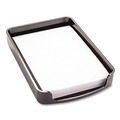 Desktop Organizers | Officemate 22362 4 in. x 6 in. 2200 Series Plastic Memo Holder - Black image number 2