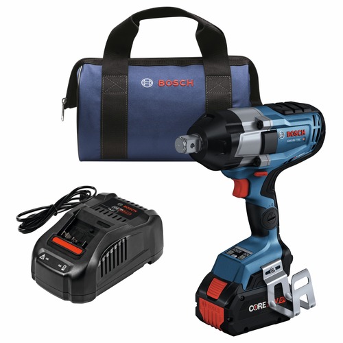 Impact Wrenches | Factory Reconditioned Bosch GDS18V-770CB14-RT 18V PROFACTOR Brushless Lithium-Ion 3/4 in. Cordless Impact Wrench Kit with Friction Ring and Thru-Hole (8 Ah) image number 0