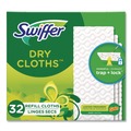 Cleaning Cloths | Swiffer 80374620 8 x 10.4 Dry Refill Cloths - White (4/Carton) image number 3