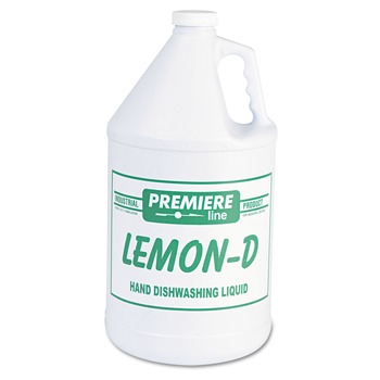 Fresquito 1 gal. Bottle Lemon-D Dishwashing Liquid - Lemon (4/Carton)