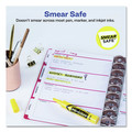 Office Jansan | Avery 07742 HI-LITER Desk-Style Chisel Tip Highlighters - Yellow Ink/Black Barrel (1-Dozen) image number 4