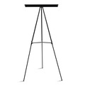 Office Jansan | MasterVision FLX09101MV Adjusts 35 in. to 64 in. High Telescoping Tripod Display Easel - Metal, Black image number 0