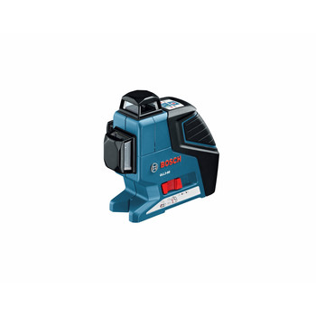 Bosch GLL 3 80 LR2 3 Plane Leveling and Alignment Laser with Line Laser Receiver