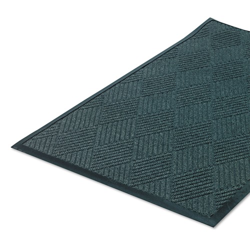 Office Jansan | Crown S1 R310ST Super-Soaker 36 x 120 Polypropylene Diamond Mat - Slate image number 0