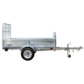 Utility Trailer | Detail K2 MMT5X7G-DUG 5 ft. x 7 ft. Multi Purpose Utility Trailer Kits with Drive Up Gate (Galvanized) image number 1