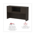  | Alera ALEVA286015ES Valencia Series 58.88 in. x 15 in. x 35.38 in. 4-Compartment Hutch with Doors - Espresso image number 7