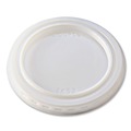 Bulk Savings Pricing 2 | Fabri-Kal 000000000009500520 Plastic Portion Cup Lids, Fits 1 oz Squat Portion Cups - Clear (125/Sleeve, 20 Sleeves/Carton) image number 0
