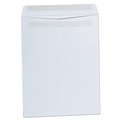 Universal UNV42102 #13 1/2 Square Flap Self-Adhesive Closure 10 in. x 13 in. Open-End Catalog Envelopes - White (100/Box) image number 1