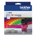 Bulk Savings Pricing 2 | Brother LC406MS LC406MS INKvestment 1,500 Page-Yield Ink - Magenta image number 1