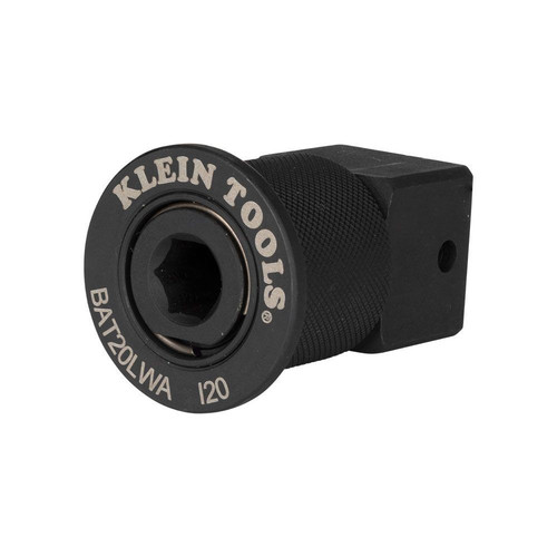 Drill Accessories | Klein Tools BAT20LWA 90-Degree Impact Wrench 7/16 in. Adapter image number 0