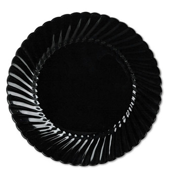 PRODUCTS | WNA WNA CW10144BK 10.25 in. Diameter Classicware Plastic Plates - Black (144/Carton)