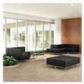  | Alera ALEQB8016 QUB Series 26.38 in. x 26.38 in. x 30.5 in. Corner Sectional - Black image number 9